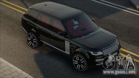 Land Rover Range Rover [Black] para GTA San Andreas