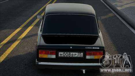 Vaz 2107 Blek para GTA San Andreas