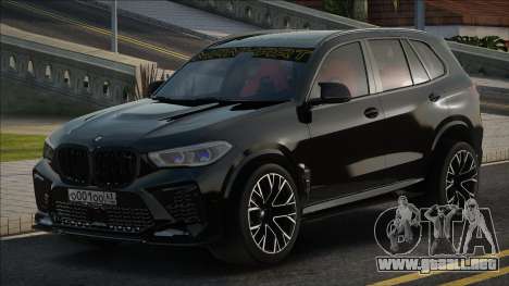 BMW X5m F95 Black para GTA San Andreas