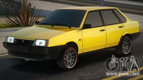 Vaz 21099 Yellow para GTA San Andreas