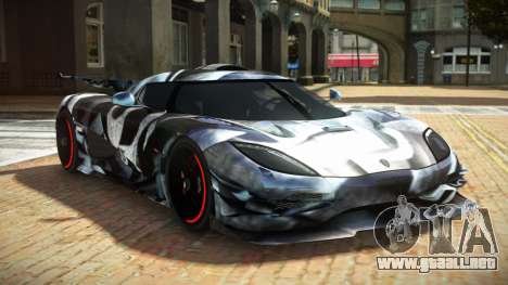 Koenigsegg Agera One FSR S14 para GTA 4