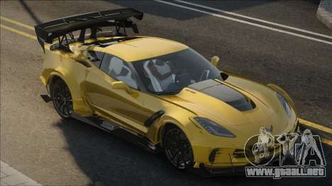 Chevrolet Corvette Yel para GTA San Andreas