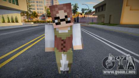 Minecraft Ped Dnfolc2 para GTA San Andreas