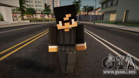 Minecraft Ped Sofybu para GTA San Andreas