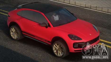 Porsche Cayenne Red para GTA San Andreas