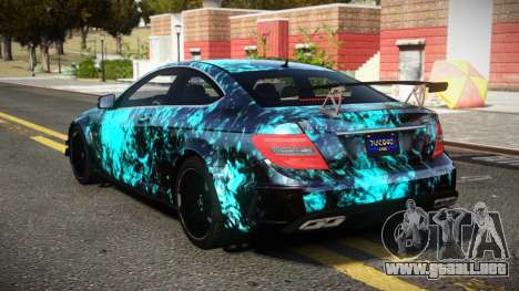 Mercedes-Benz C63 G-Tuned S12 para GTA 4