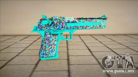 Luminescent Desert Eagle para GTA San Andreas