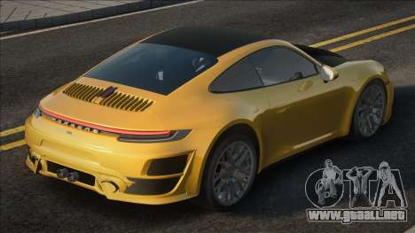 Porsche Carrera S 911 Yellow para GTA San Andreas