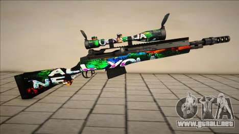 New Sniper Rifle [v14] para GTA San Andreas