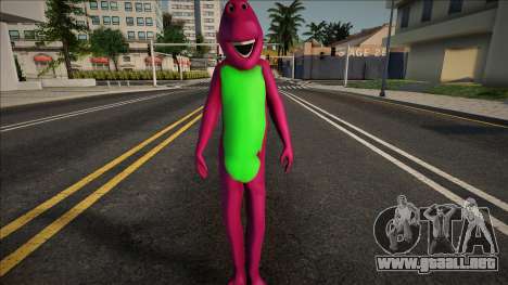 Barney The Dinosaur Skin para GTA San Andreas