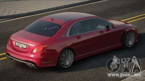Mercedes-Benz X222 [Red] para GTA San Andreas