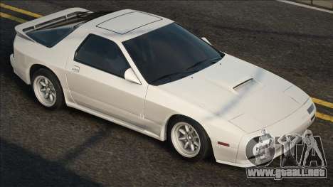 Mazda FC3S White para GTA San Andreas