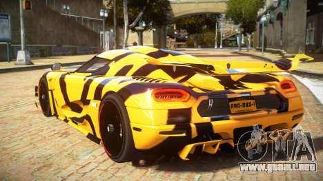 Koenigsegg Agera One FSR S13 para GTA 4