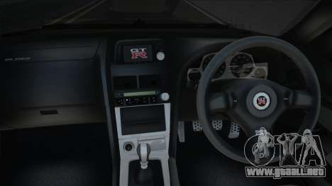 Nissan Skyline GT-R Blek para GTA San Andreas