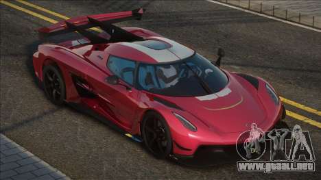 Koenigsegg Jesko Absolut Red para GTA San Andreas