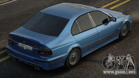 BMW M5 E39 [Blu] para GTA San Andreas