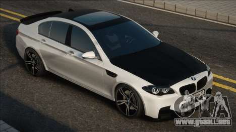 BMW M5 F10 White para GTA San Andreas