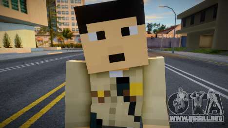 Minecraft Ped Lvpd1 para GTA San Andreas