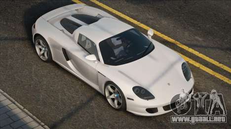 Porsche Carrera GT White para GTA San Andreas