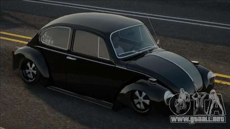 Volkswagen Kafer Black para GTA San Andreas