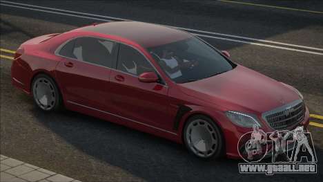 Mercedes-Benz X222 [Red] para GTA San Andreas