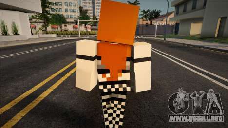 Minecraft Ped Swfystr para GTA San Andreas