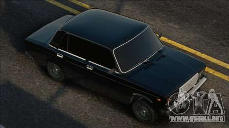 Vaz 2107 Blek para GTA San Andreas