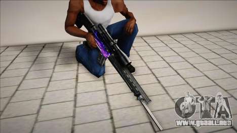 Sniper Rifle Purple para GTA San Andreas