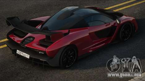 McLaren Senna Devo para GTA San Andreas