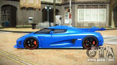 Koenigsegg Agera One FSR para GTA 4