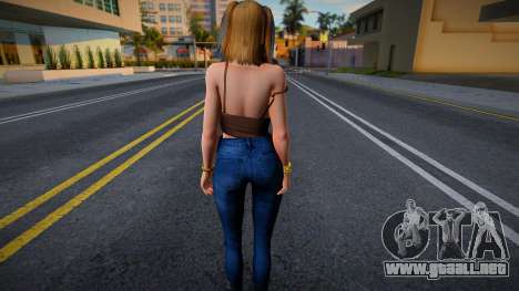 DOAXVV Tina Armstrong - Slip Skinny Destroyed Je para GTA San Andreas