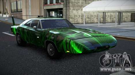 1969 Dodge Charger Daytona RT S12 para GTA 4