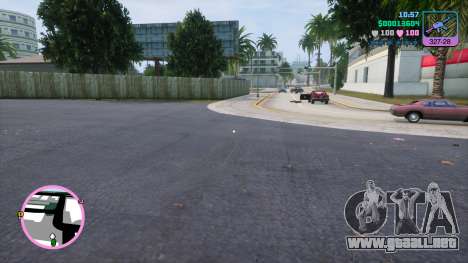 Dot crosshair for Vice City