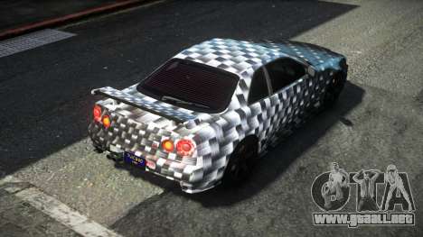 Nissan Skyline R34 F-Sport S12 para GTA 4