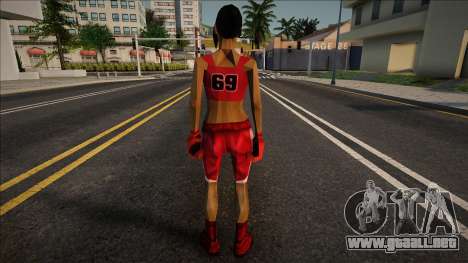 Female Boxer 1 para GTA San Andreas