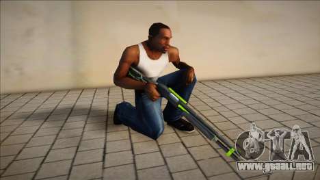 Green Chromegun para GTA San Andreas