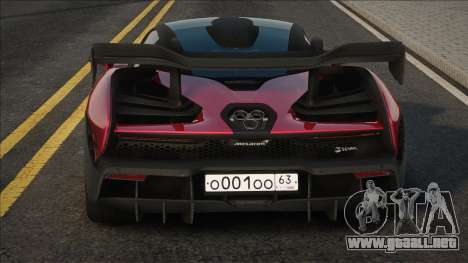 McLaren Senna Devo para GTA San Andreas