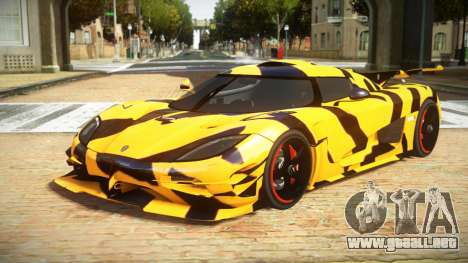 Koenigsegg Agera One FSR S13 para GTA 4