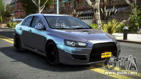 Mitsubishi Evo X R-Tuned para GTA 4