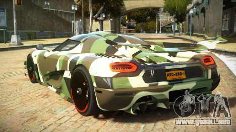 Koenigsegg Agera One FSR S1 para GTA 4