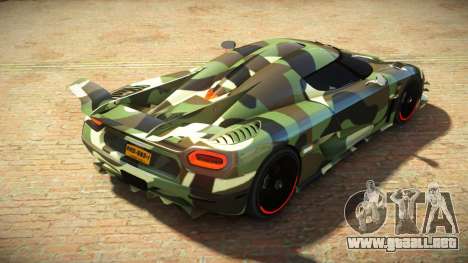 Koenigsegg Agera One FSR S1 para GTA 4