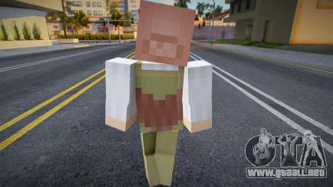 Minecraft Ped Dnfolc2 para GTA San Andreas