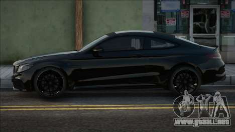 Mercedes-Benz C63s Coupe AMG [Black] para GTA San Andreas