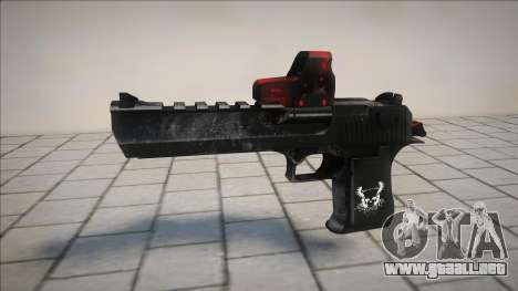 Red Gun Desert Eagle para GTA San Andreas