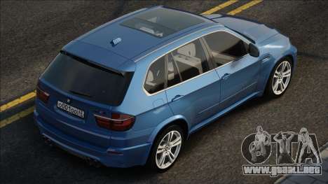 BMW X5m E70 Blue para GTA San Andreas