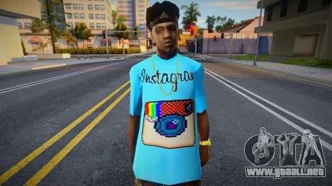 Instagram Gangster para GTA San Andreas