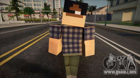 Minecraft Ped Dwmylc1 para GTA San Andreas