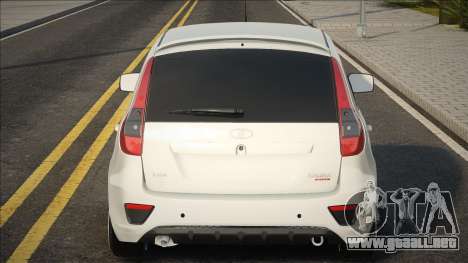 Lada Kalina Sport White para GTA San Andreas