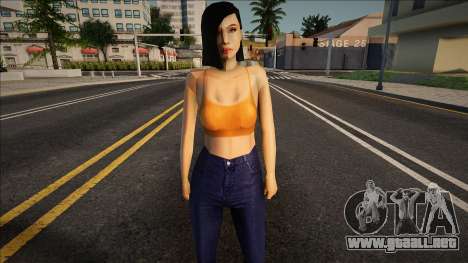 Irina con ropa normal para GTA San Andreas