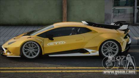 Lamborghini Huracan STO Yel para GTA San Andreas